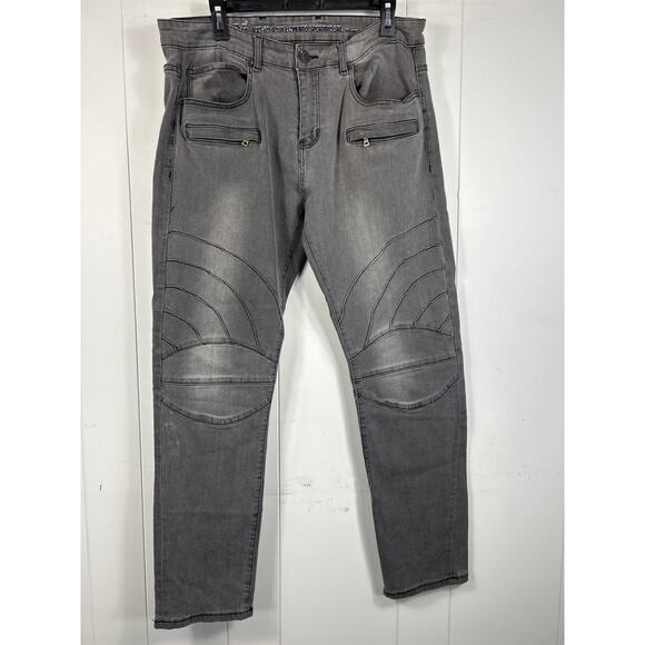 Versace 19V69 Abbigliamento Sportivo SRL Milano Italy Jeans Men's 30x32 in Gray - Picture 1 of 7